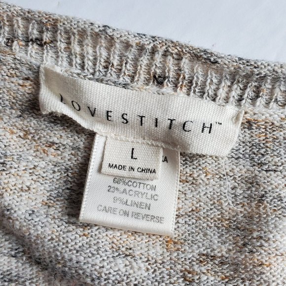 LOVESTITCH Linen Marled Sweater - Picture 5 of 8